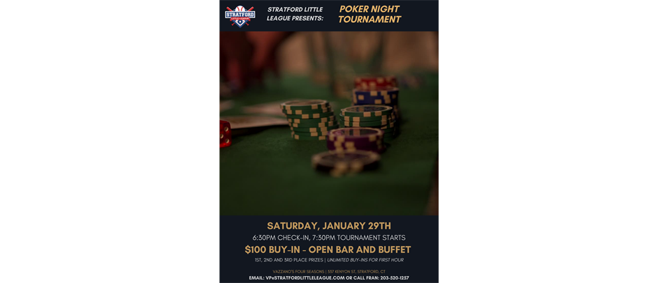 Poker Night Fundraiser!