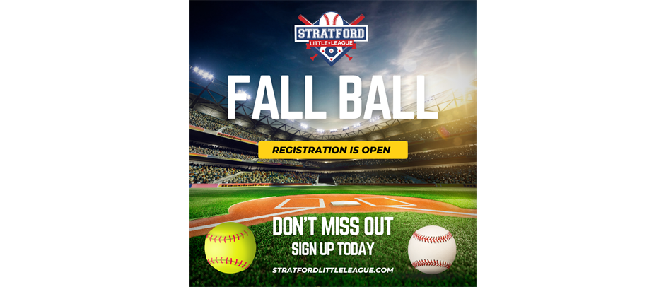 Fall Ball Registrations Are Open